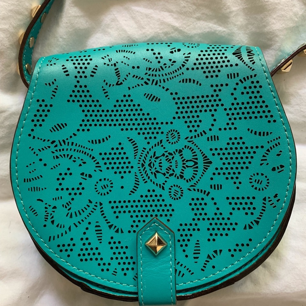 Authentic Rebecca Minkoff  turquoise crossbody